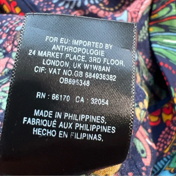 Anthropologie Ett:twa Takutea Wide Leg Pants Womens 8 High Waist Ankle Length - Picture 15 of 16